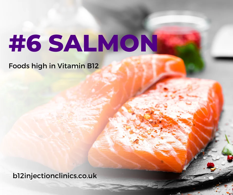 Foods high in vitamin b12 - salmon