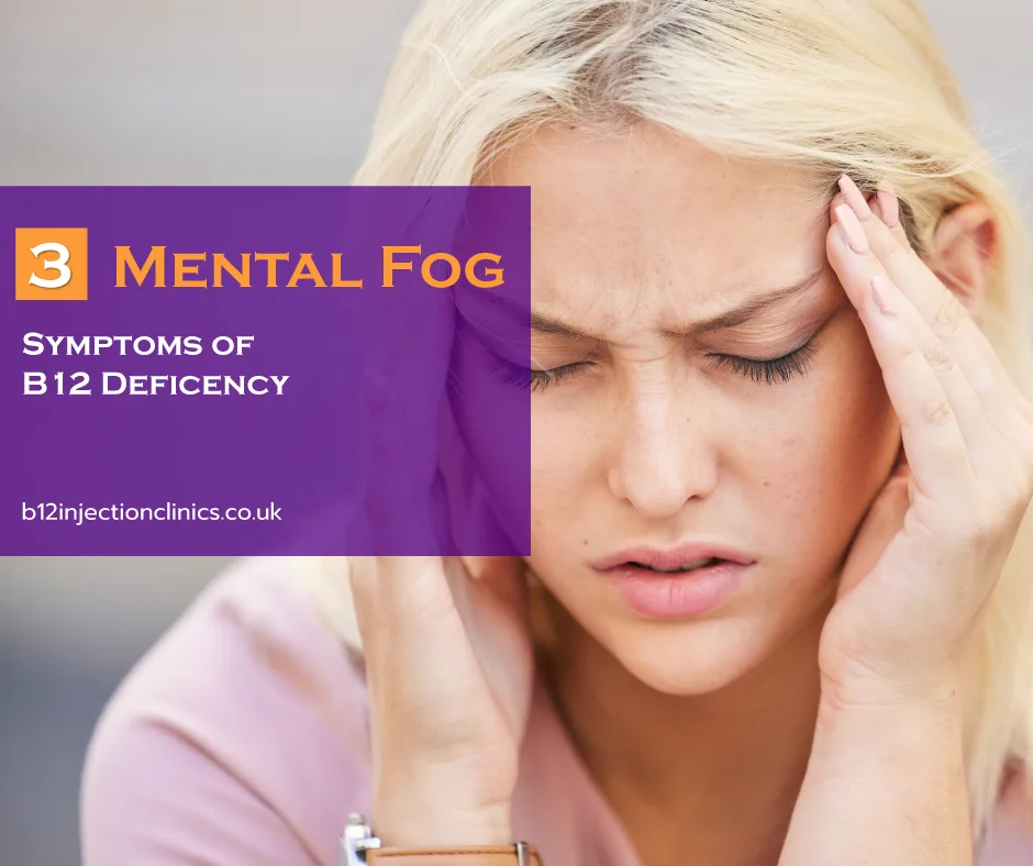 Mental fog Vitamin B12 Injection